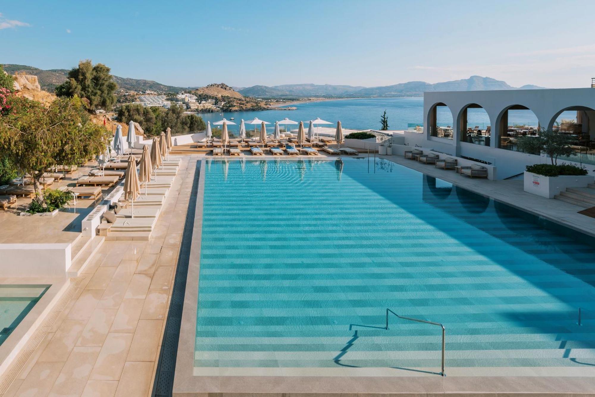 Lindos Mare, Seaside Hotel מראה חיצוני תמונה