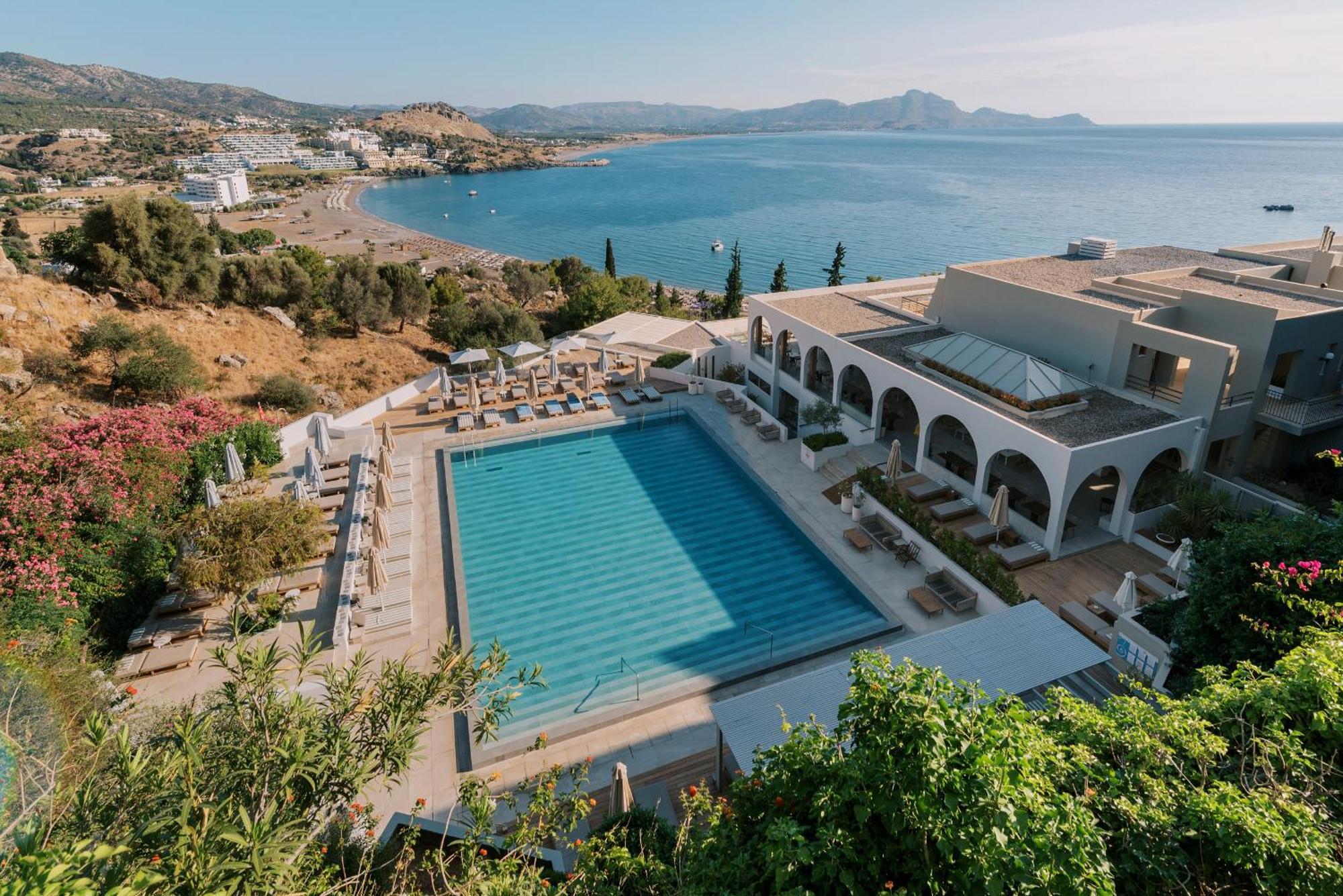 Lindos Mare, Seaside Hotel מראה חיצוני תמונה